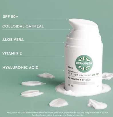 Dermaveen Face Ultralight Day Lotion SPF 50+ 50ml