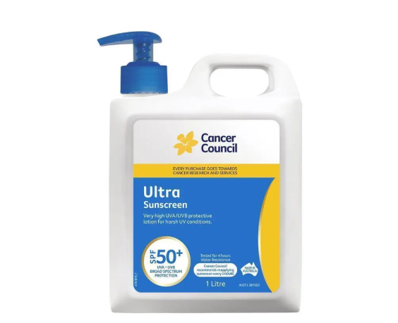 Cancer Council SPF 50+ Ultra 1 Litre