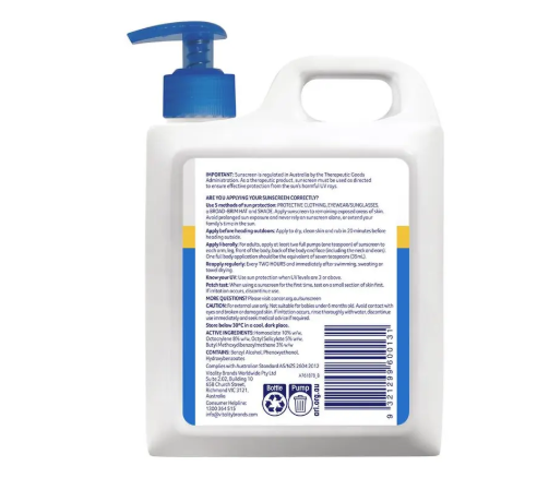 Cancer Council SPF 50+ Ultra 1 Litre