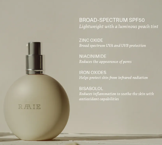 Raaie Sun Milk Drops Tinted SPF 50