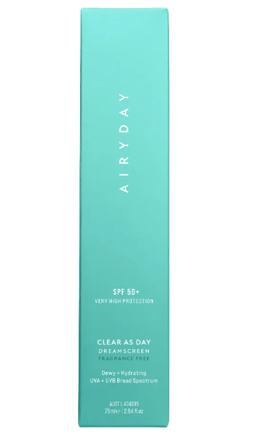 Airyday Clear As Day Fragrance Free Dreamscreen SPF 50+ 75ml