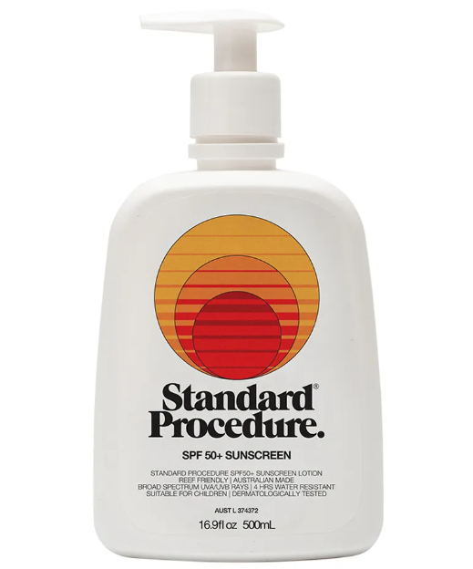 STANDARD PROCEDURE SPF 50+ Sunscreen Lotion 500ml