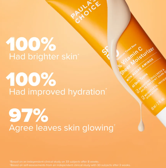 Paula's Choice 5% Vitamin C Sheer Moisturizer SPF 50 60ml