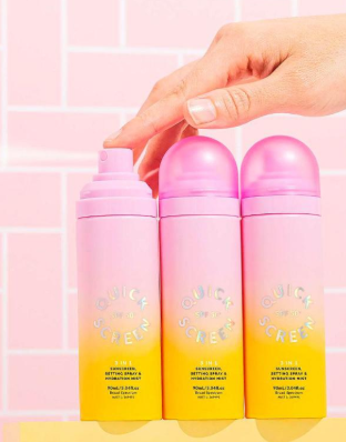 Quick Screen Facial Sunscreen Spray Spf50+ | 90mL