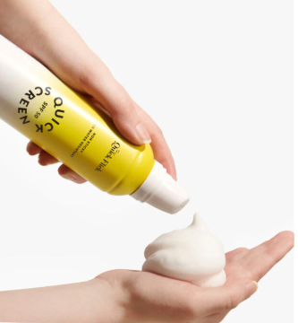 Quick Screen Hydrating Whipped Mousse Sunscreen SPF 50+ | 200g