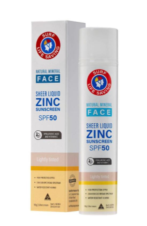 Surf life Natural Mineral Face Light Tint Saving Spf 50+ | 110g