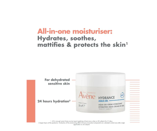 Avene Hydrance Aqua Cream-In-Gel Moisturiser 50ml