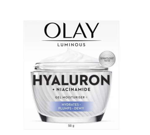 Olay Luminous Hyaluron + Niacinamide Gel Moisturiser 50g