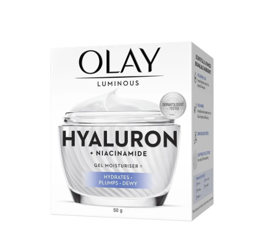 Olay Luminous Hyaluron + Niacinamide Gel Moisturiser 50g