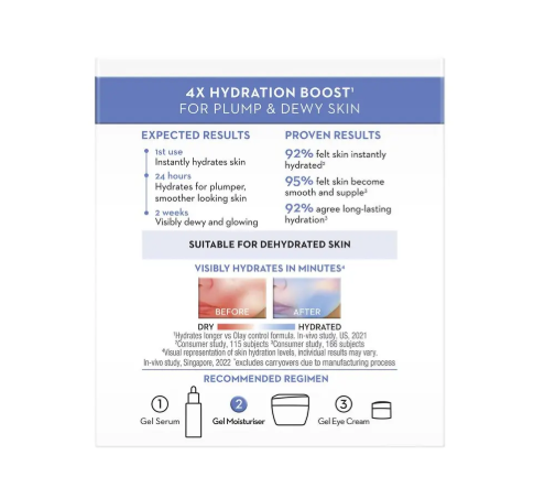 Olay Luminous Hyaluron + Niacinamide Gel Moisturiser 50g