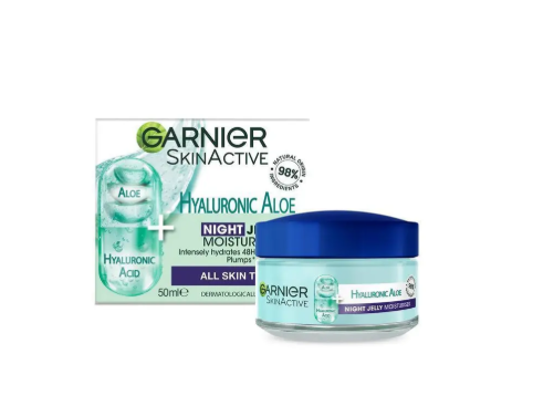 Garnier Skin Active Hyaluronic Aloe Night Jelly Moisturiser 50ml