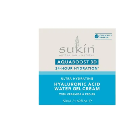 Sukin Aquaboost 3D Hyaluronic Acid Water Gel Cream 50ml
