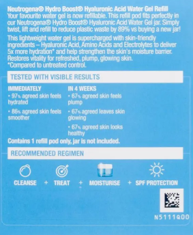 Neutrogena Hydro Boost Hyaluronic Acid Water Gel Refill Pod 50g