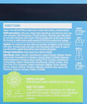 Neutrogena Hydro Boost Hyaluronic Acid Water Gel Refill Pod 50g