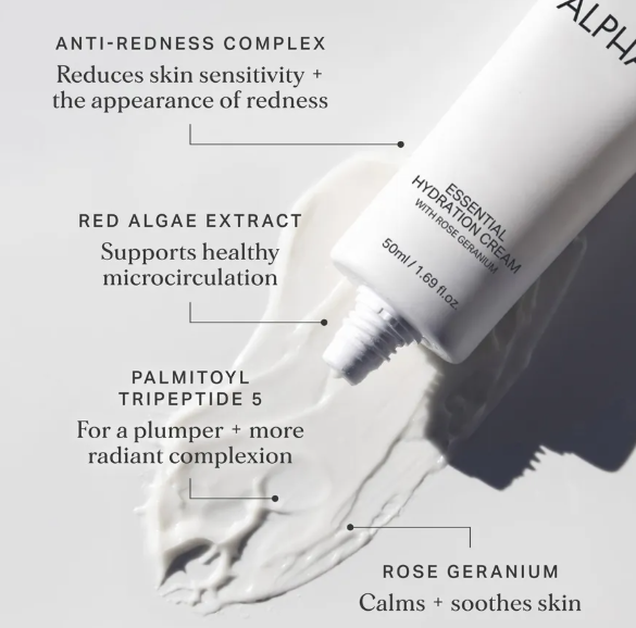 Alpha-H Essential Hydration Cream with Rose Geranium 50ml