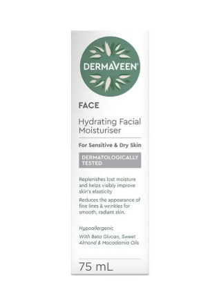 DermaVeen Face Hydrating Moisturiser 75ml