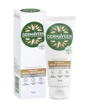 DermaVeen Face Hydrating Moisturiser 75ml