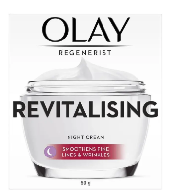 Olay Regenerist Advanced Anti-Ageing Revitalising Night Face Cream 50g