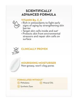 Olay Antioxidant Vitamin B3 C E Face Cream Moisturiser 50g