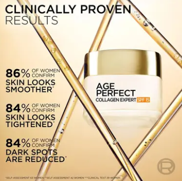 L'Oreal Paris Age Perfect Collagen Tightening Cream SPF 15 50ml