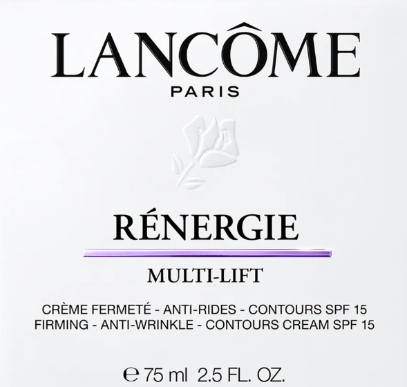 Lancôme Rénergie Multi-Lift Firming-Anti Wrinkle-Contours Cream SPF 15 75ml