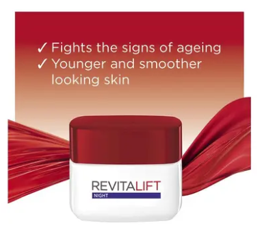 L'Oreal Paris Revitalift Night Cream 50ml