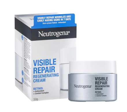 Neutrogena Visible Repair Retinol Regenerating Cream 50g