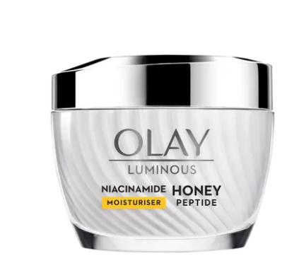 Olay Luminous Niacinamide Honey Peptide Moisturiser 50g