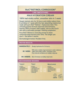 RoC Retinol Correxion Line Smoothing Max Hydration Cream 48g