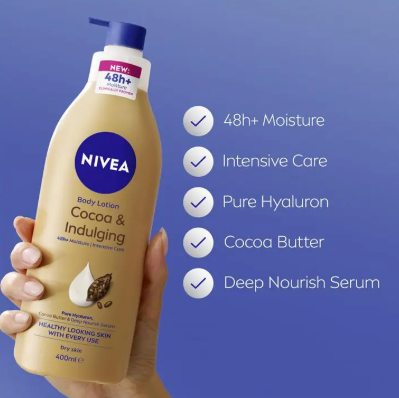 NIVEA Cocoa & Indulging Body Lotion 400ml