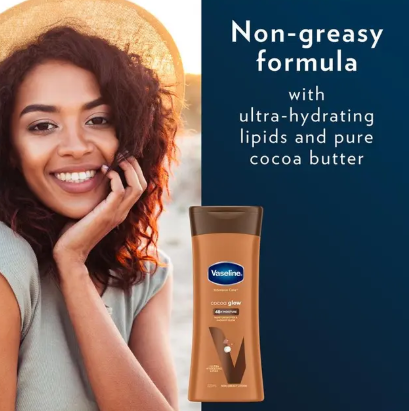 Vaseline Intensive Care Body Lotion Cocoa Glow 225ml