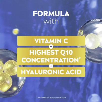 NIVEA Q10 + Vitamin C Firming Body Lotion 400ml