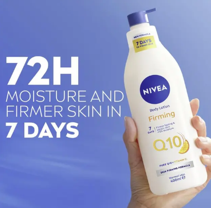 NIVEA Q10 + Vitamin C Firming Body Lotion 400ml