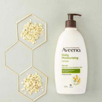 Aveeno Daily Moisturising Fragrance Free Body Lotion 532mL