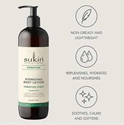 Sukin Signature Hydrating Body Lotion 500ml