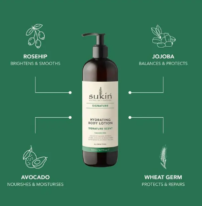 Sukin Signature Hydrating Body Lotion 500ml
