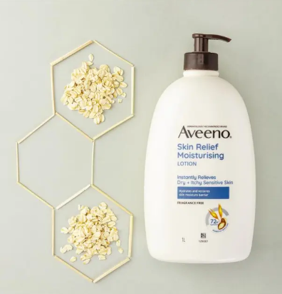 Aveeno Skin Relief Fragrance Free Moisturising Body Lotion 1L