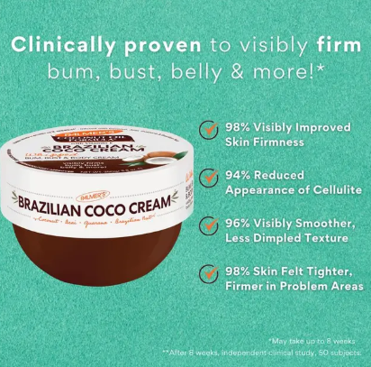 Palmer's Brazilian Coco Whipped Body Cream 250g