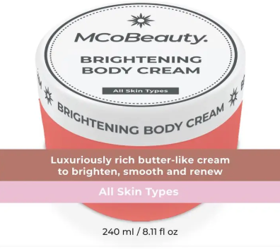 MCoBeauty Everyday Brightening Body Cream 240ml