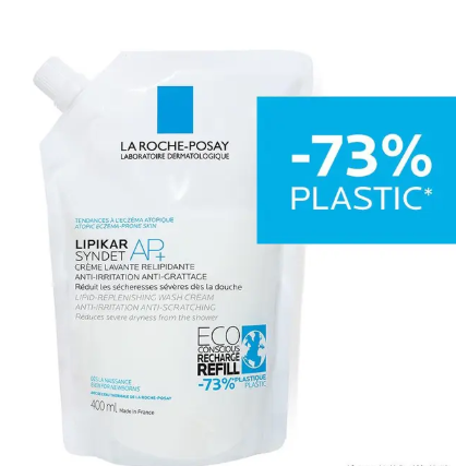 La Roche Posay Lipikar Syndet AP+ Eco Refill 400ml