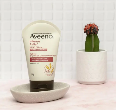 Aveeno Intense Relief Soothing Fragrance Free Hand Cream 100g