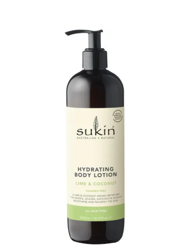 Sukin Hydrating Body Lotion Lime and Coconut 500ml