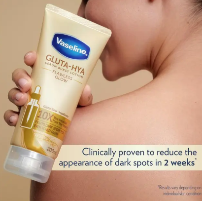 Vaseline Gluta-Hya Serum Boost Lotion Flawless Glow 200ml