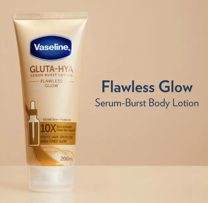 Vaseline Gluta-Hya Serum Boost Lotion Flawless Glow 200ml