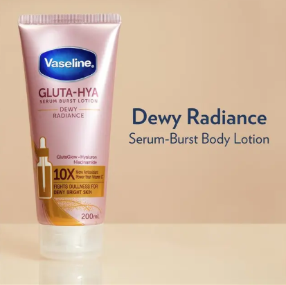 Vaseline Gluta-Hya Serum Boost Lotion Dewy Radiance 200ml