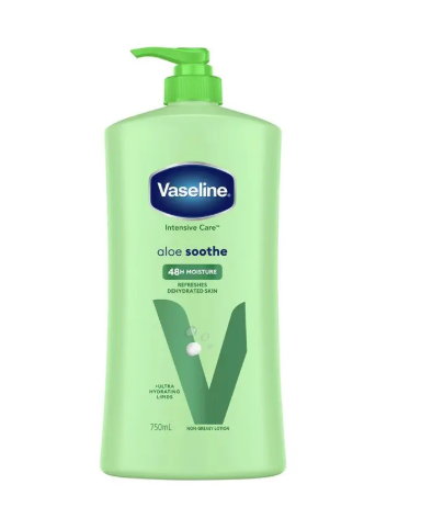 Vaseline Intensive Care Body Lotion Aloe Soothe 750ml