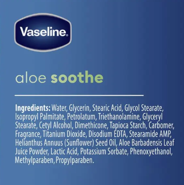 Vaseline Intensive Care Body Lotion Aloe Soothe 750ml