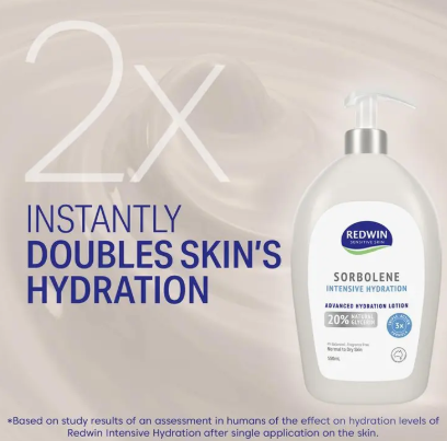 Redwin Sorbolene Intensive Hydration Lotion 550ml