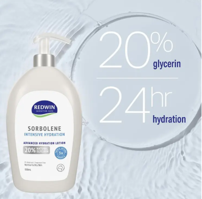 Redwin Sorbolene Intensive Hydration Lotion 550ml