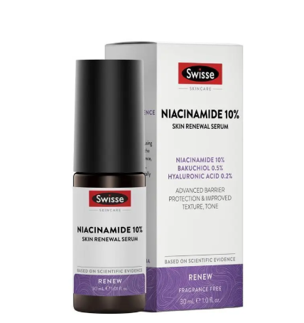 Swisse Skincare Niacinamide 10% Skin Renewal Serum 30ml